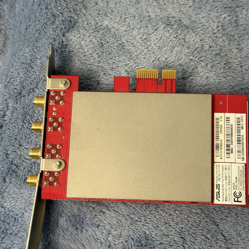 Asus PCE-AC68 802.11ac Dual Band Wireless Adapter PCI-Express Card - Picture 5 of 5